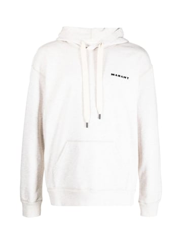Marcello Logo Embroidered Hoodie