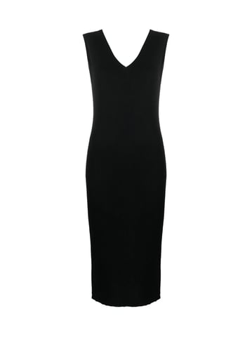 Knit Logo Midi Dress
