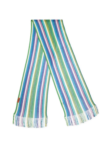 Zig Zag Striped Scarf
