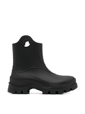 Misty Logo Round Toe Rain Boots