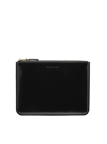 Mirror Inside Logo Zip Pouch Wallet