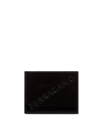 Diagonal Logo Credit Card Case