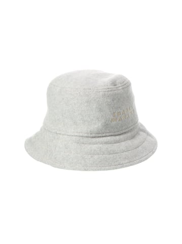 Giorgia Wool Felt Logo Bucket Hat