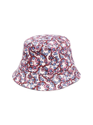 Haley Floral Print Logo Bucket Hat