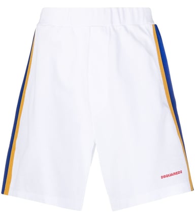 Side Stripe Logo Shorts