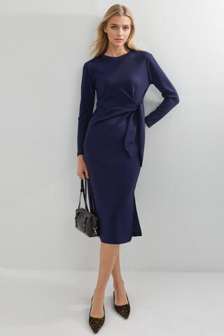 Modal Touch Slit Dress