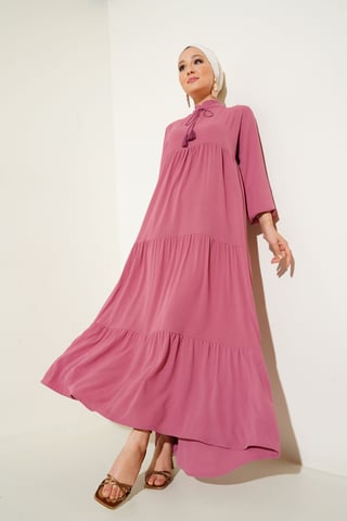 Maxi Dress with Bow Detail