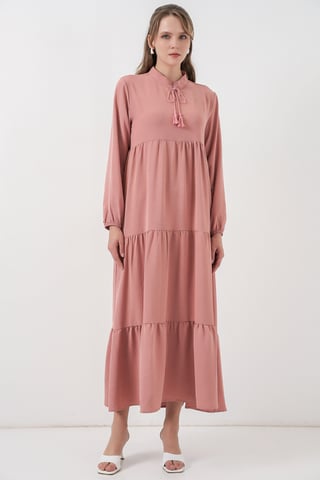 Maxi Dress with Bow Detail