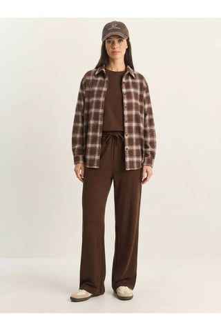 Crew Neck T-Shirt and Pants Two-Piece Set