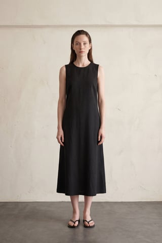 Back Detailed Midi Dress