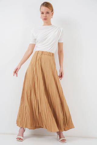 Gestructureerde Maxi Rok