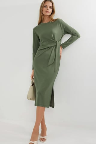 Modal Touch Slit Dress