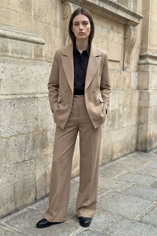 Buttoned Blazer Jacket