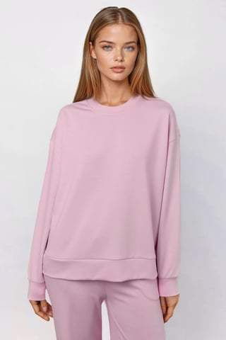 Modal Touch Basic Sweatshirt