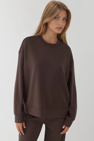 Modal Touch Basic Sweatshirt