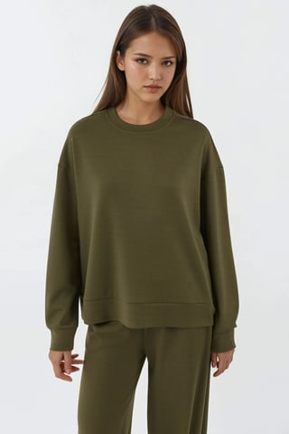 Modal Touch Basic Sweatshirt