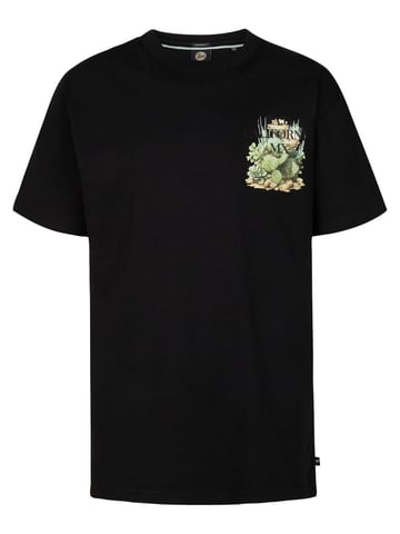 Petrol Industries - Back Print T-Shirt Corrido Boys - Black