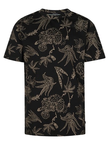 Petrol Industries - All-over Print T-Shirt Agave Boys - Black