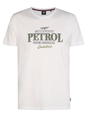 Petrol Industries - Printed Jersey T-Shirt Astro Men - White