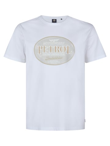 Petrol Industries - Plus Size Printed T-Shirt Galaxia Men - White