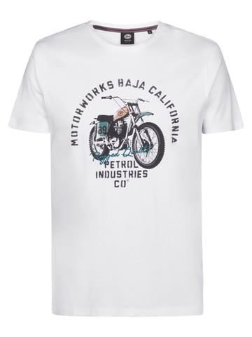 Petrol Industries - Printed T-Shirt Fumarola Men - White