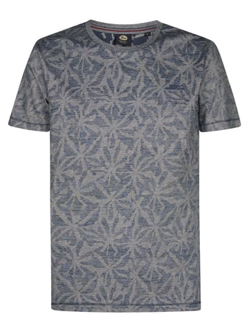 Petrol Industries - All-over Print T-Shirt Cromo Men - Blue
