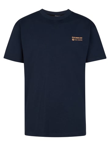 Petrol Industries - Printed Jersey T-Shirt Valle Boys -  Blue