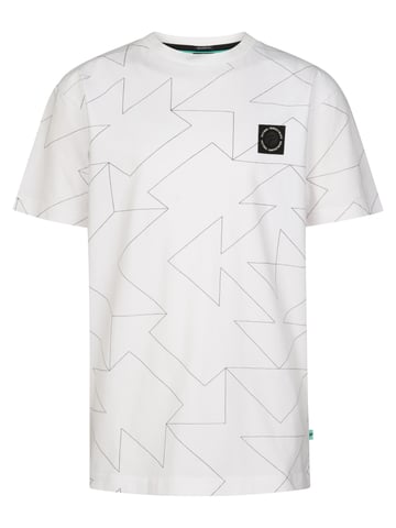 Petrol Industries - All-over Print T-Shirt Luchador Boys -  White