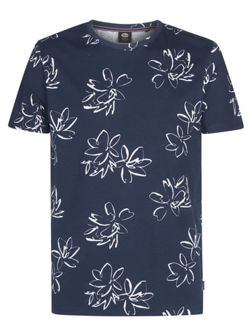Petrol Industries - All-over Print T-shirt Grafito Men - Blue