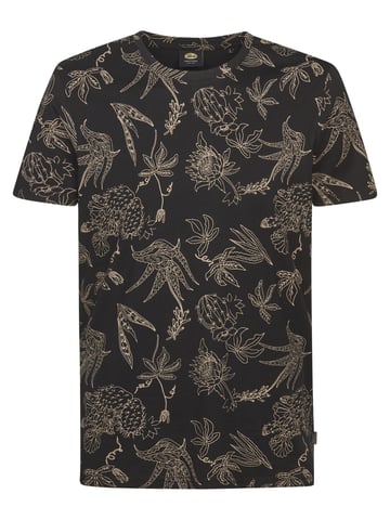 Petrol Industries - All-over Print T-Shirt Rocosa Men - Black