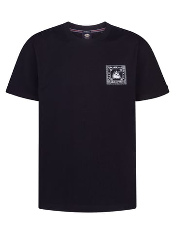 Petrol Industries - Back Print T-Shirt Calor Men - Black