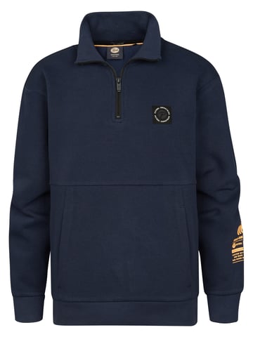 Petrol Industries - Half-Zip Sweater Hermosillo Boys - Blue