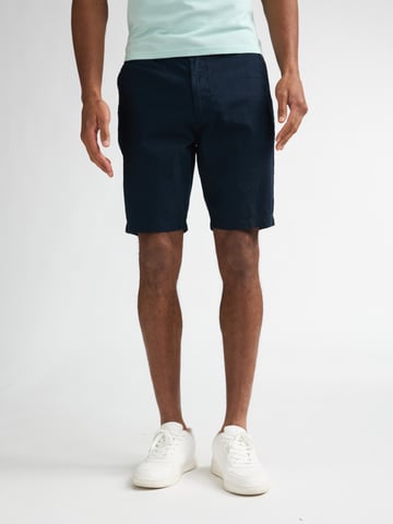 Petrol Industries - Linen Blend Chino Short Dune Men - Blue