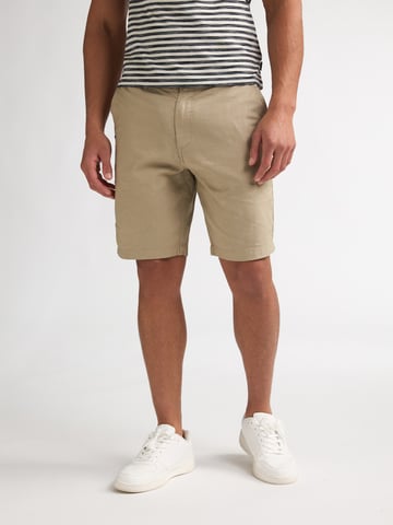 Petrol Industries - Linen Blend Chino Short Dune Men - Orange