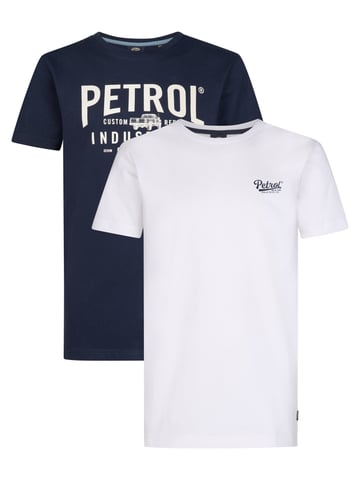 Petrol Industries - 2-pack T-shirts with graphic print Vizcaíno Boys -