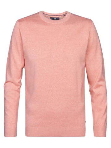 Petrol Industries - Fine-knit Jumper Steamboat Men - Red