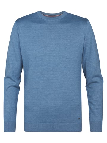 Petrol Industries - Fine-knit Jumper Steamboat Men - Grey
