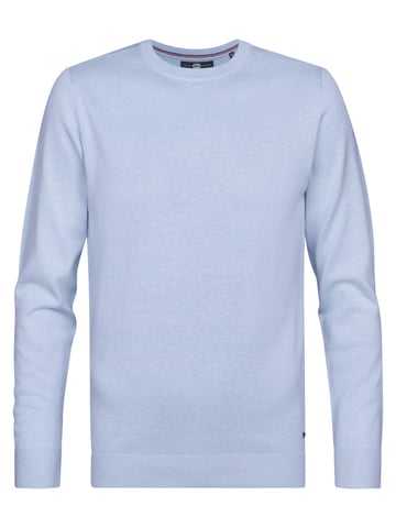 Petrol Industries - Fine-knit Jumper Steamboat Men - Blue