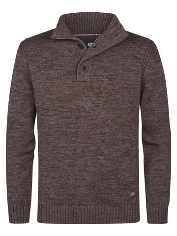 Petrol Industries - Melange Jumper Logan Men - Brown