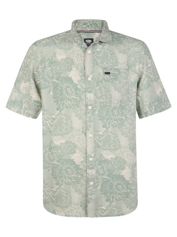 Petrol Industries - All-over Print Shirt Travesía Men - White