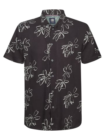 Petrol Industries - All-over Print Shirt Orion Men - Black