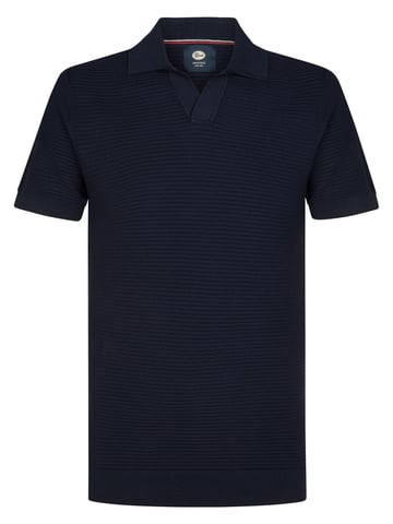 Petrol Industries - Knitted Polo Delfín Men - Blue