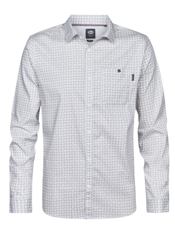 Petrol Industries - All-over Print Shirt Zenith Men - White