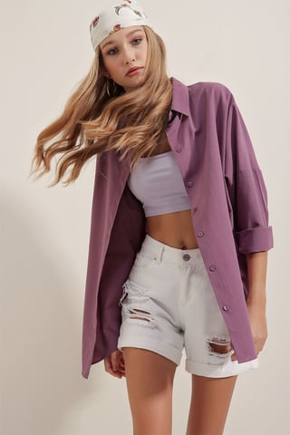 Oversized Poplin 2-Pack Shirt