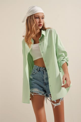 Oversized Poplin 2-Pack Shirt