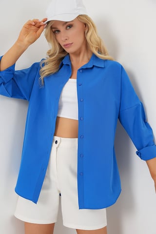 Oversized Poplin 2-Pack Shirt