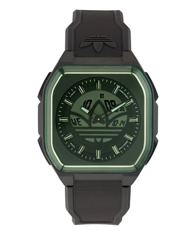 Adidas Originals City Tech Zes Uniseks Zwarte Horloge AOFH26018