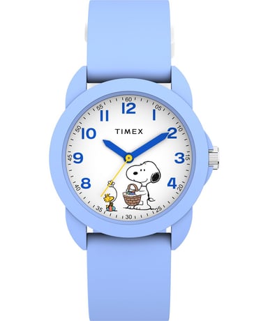 Timex Peanuts Time Teacher Child's Blue Watch TW2Y51100