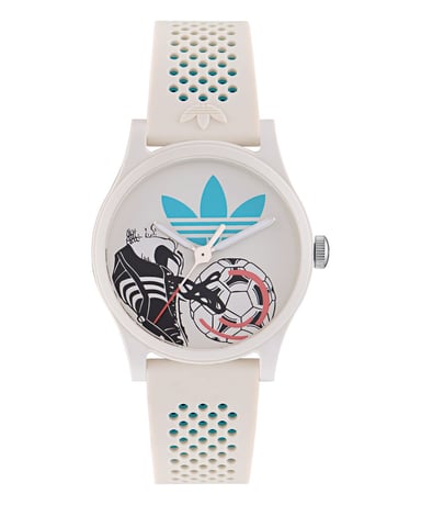 Adidas Originals Game Three Unisex's White Watch AOSY26013