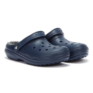 Shop Voor Crocs Classic Lined Dames Navy/Grijs Klompen